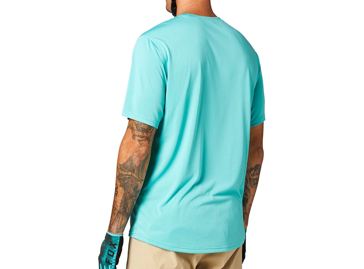 Fox Racing Ranger Short Sleeve MTB Jersey - Block - Teal