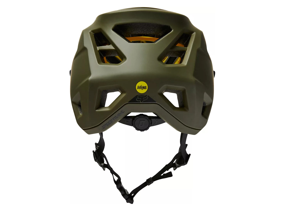 Fox Racing Speedframe MIPS MTB Helmet - Green-Black - 2021
