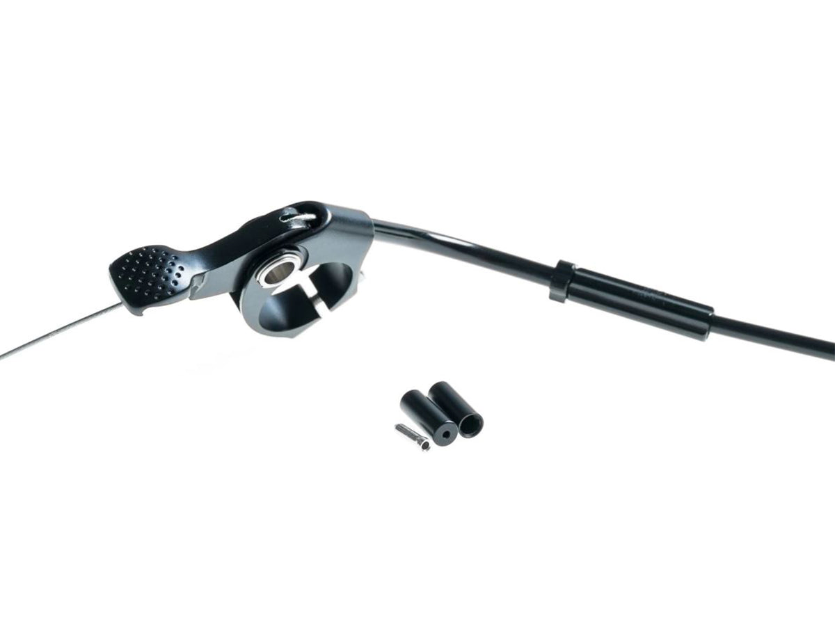 Fox Suspension Transfer Remote Lever 2X/3X - Left or Right - 2021 Black To Fit Left or Right Side