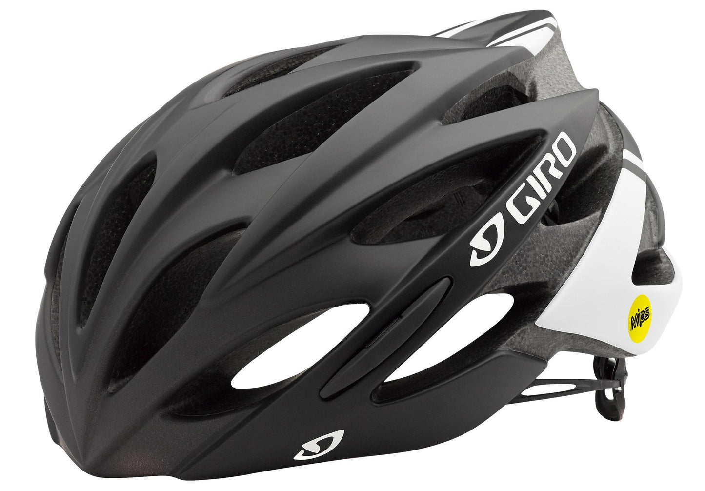 Giro Savant MIPS Road Helmet - Matt Black-White Matt Black - White Small