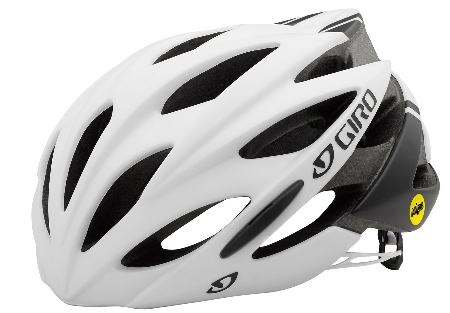 Giro Savant MIPS Road Helmet - Matt White-Black Matt White - Black Small