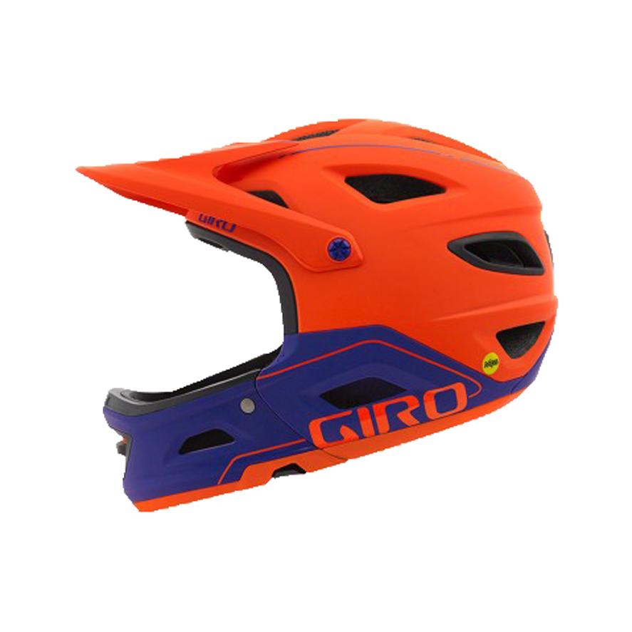 Giro Switchblade MIPS Full Face Helmet - Matt Vermillion-Purple Matt Vermillion - Purple Small