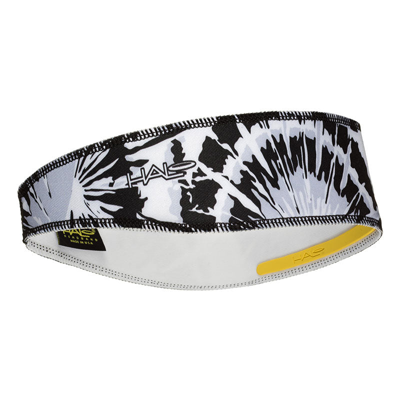 Halo II Pullover Headband - Black Tie Dye Black Tie Dye One Size
