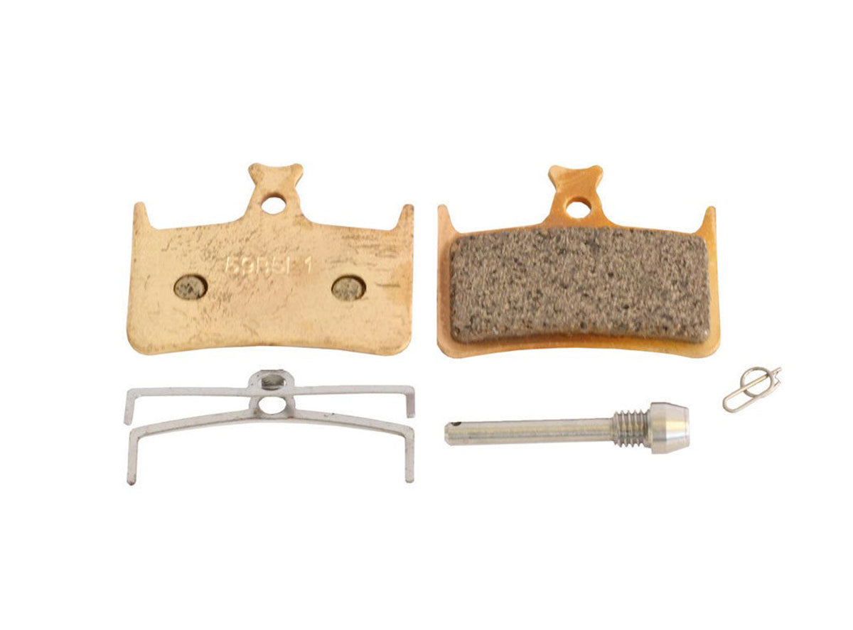 Hope Mono E4/M4 Factory Brake Pads - Sintered - Bronze Bronze Sintered