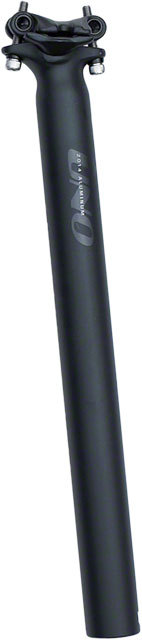 Kalloy Uno 358 Seatpost - Black Black 27.2mm - 350mm 0 Offset - 2 Bolt