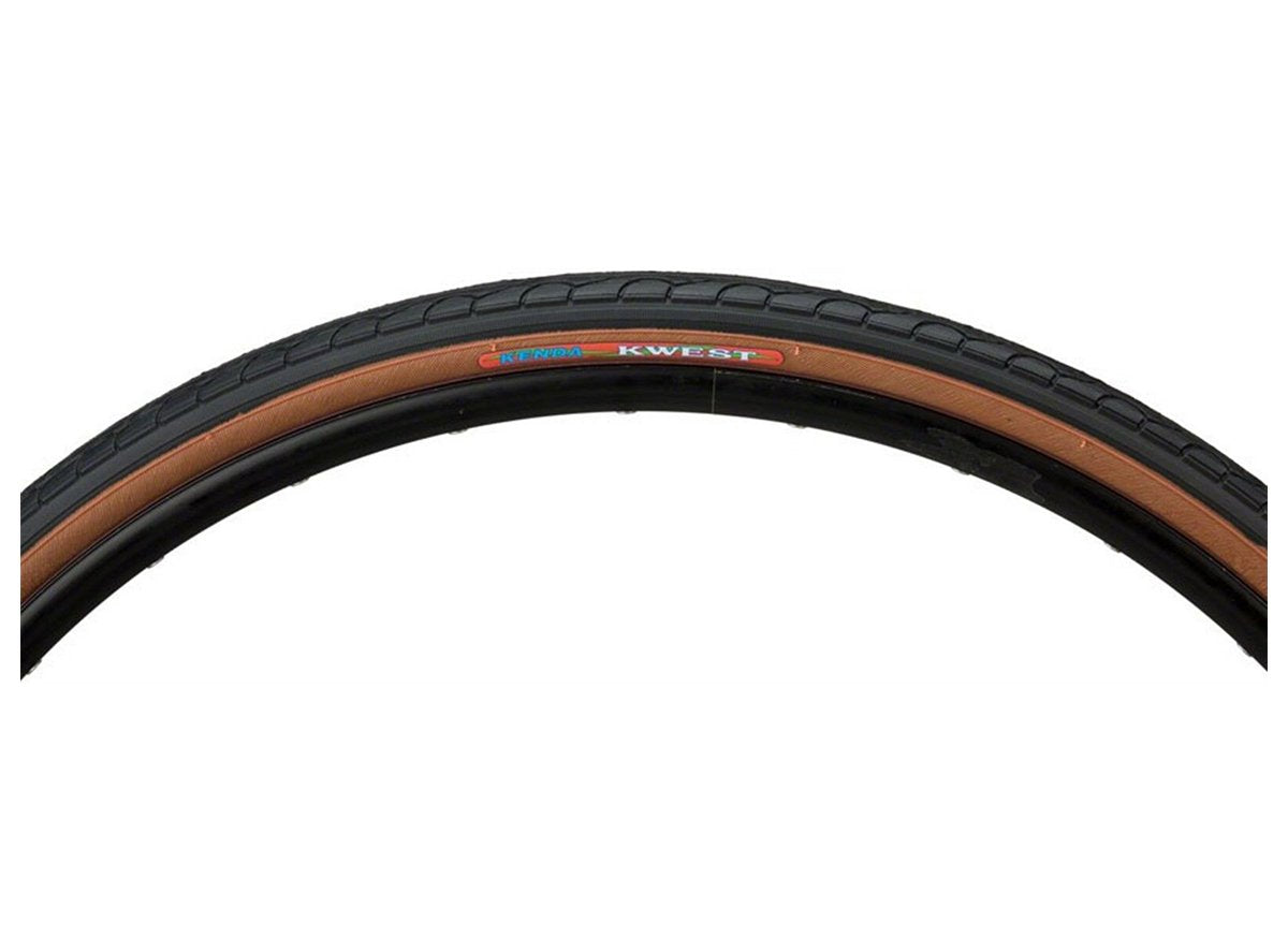 Kenda Kwest Wire Road 26" Wire Road Tire - Black-Mocha Black - Mocha 1.25"