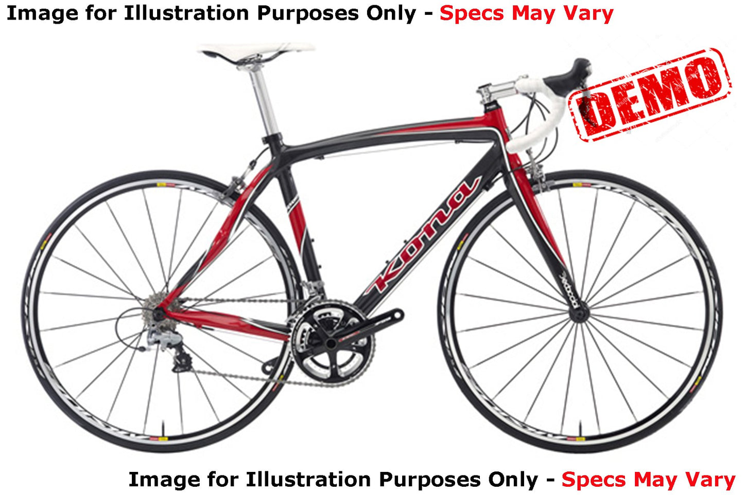 Kona Zing Supreme Carbon Road Bike - Gray - 58cm - Demo 1 - Gray Gray 58cm (22.75") 20 Speed