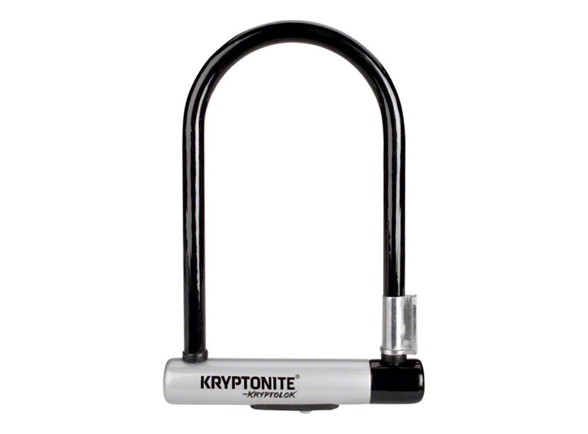 Kryptonite KryptoLok MTB U-Lock - Black-Gray Black - Gray 5 x 9"