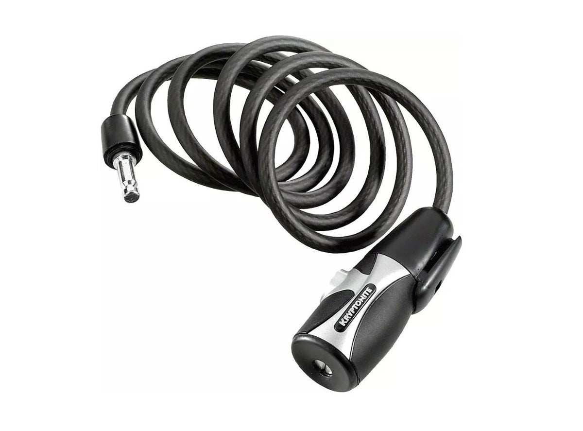 Kryptonite Kryptoflex 815 Key Cable Lock - Black Black 5' X 8mm