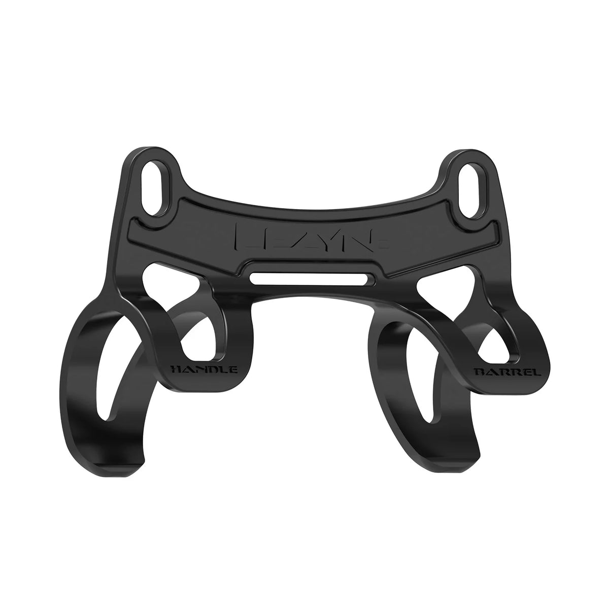 Lezyne Grip Drive HV Pump Mount with Straps Black
