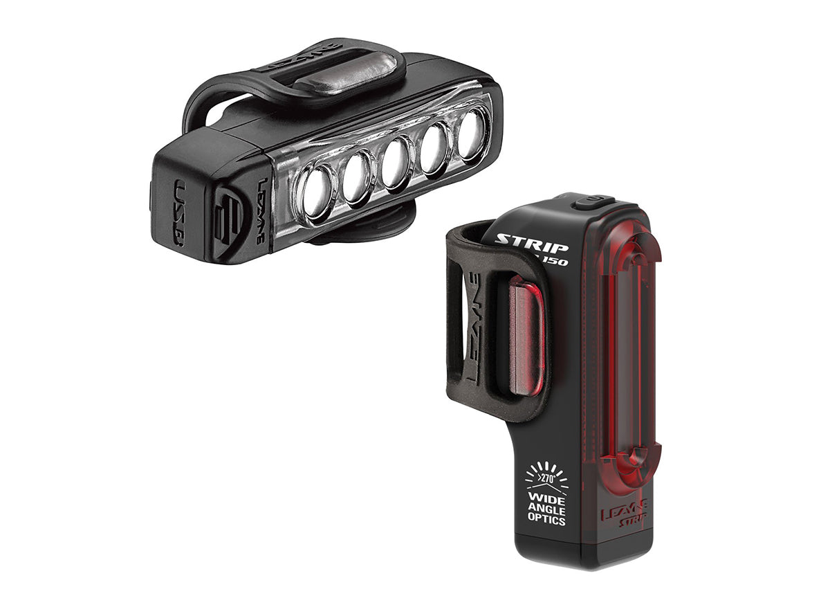 Lezyne Strip Drive - Pair Black