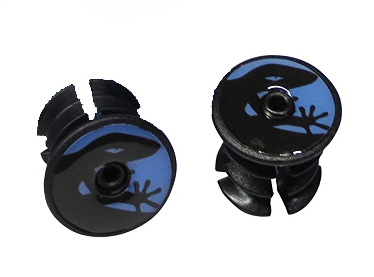 Lizard Skins DSP Bar Tape Plugs - Cobalt Blue Cobalt Blue