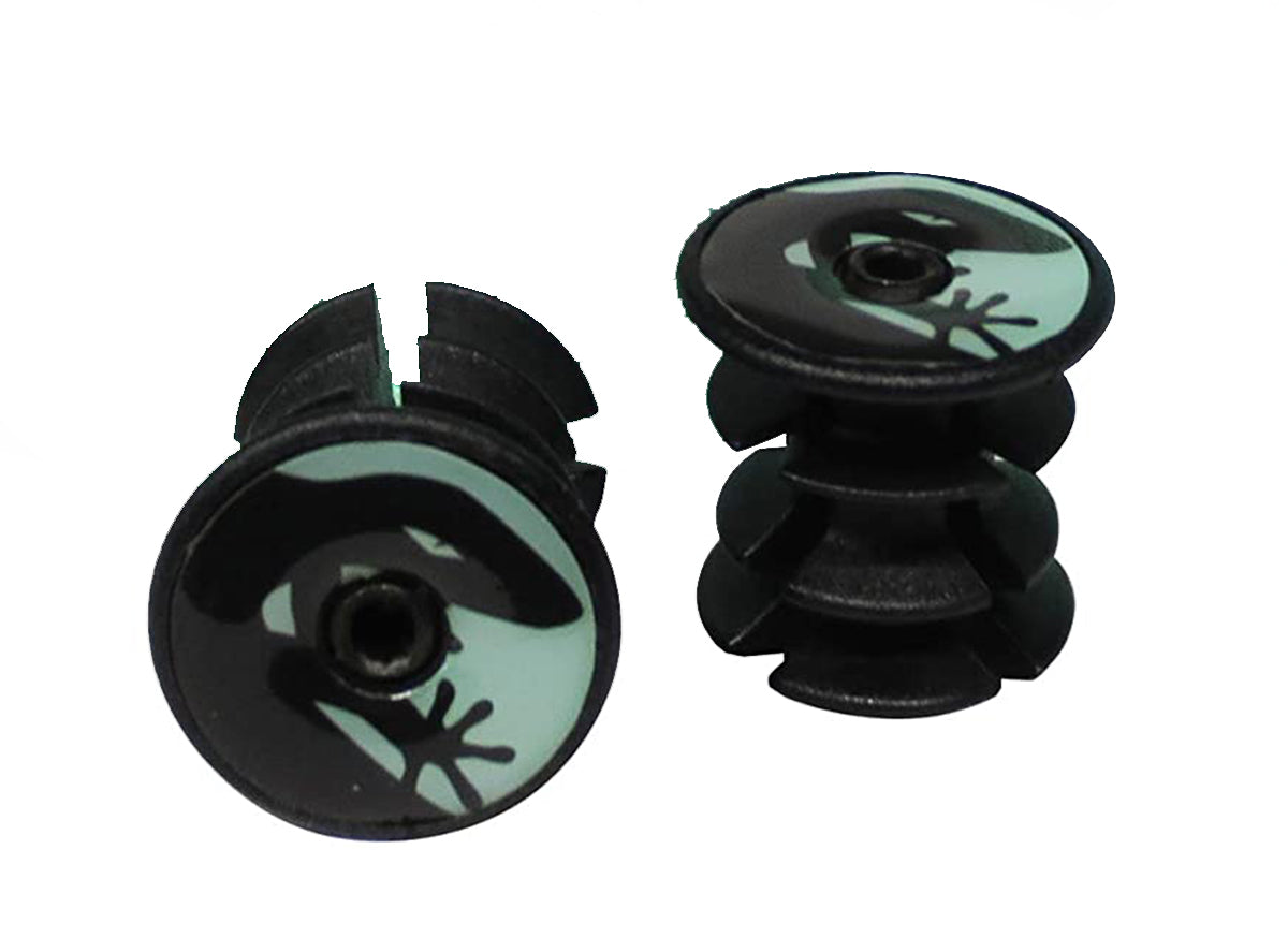 Lizard Skins DSP Bar Tape Plugs - Mint Green Mint Green