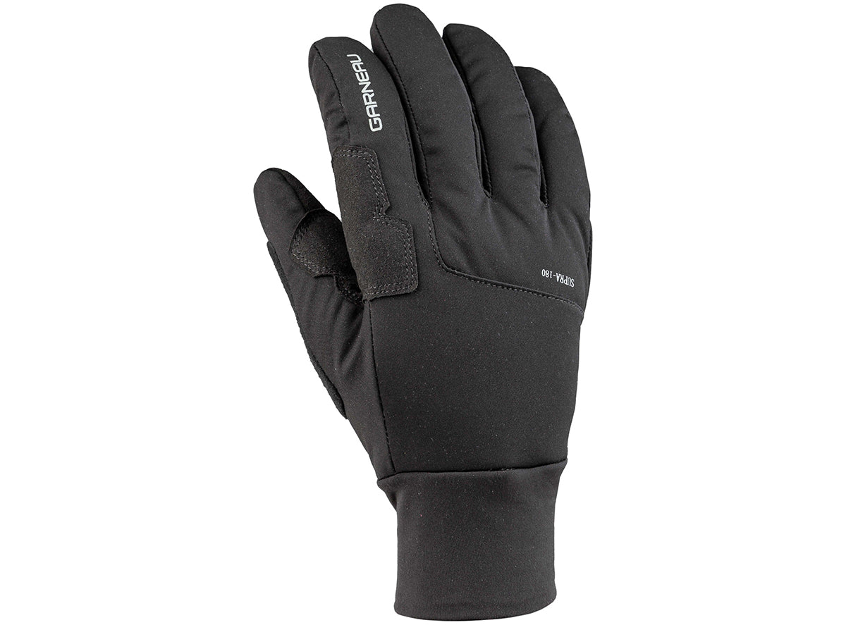 Louis Garneau Supra 180 Road Glove - Black Black Small