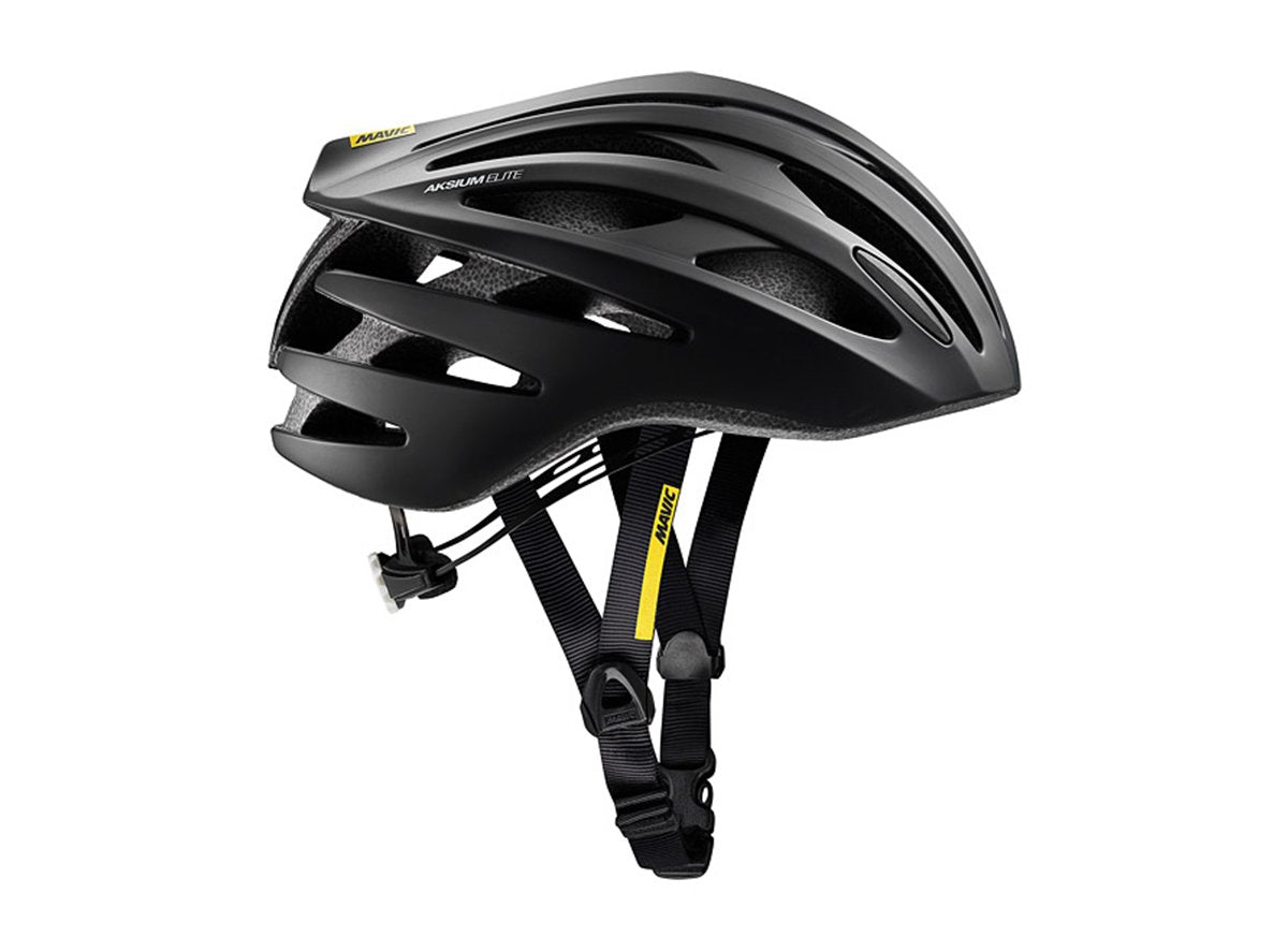 Mavic Aksium Elite Helmet - Black-White Black - White Small