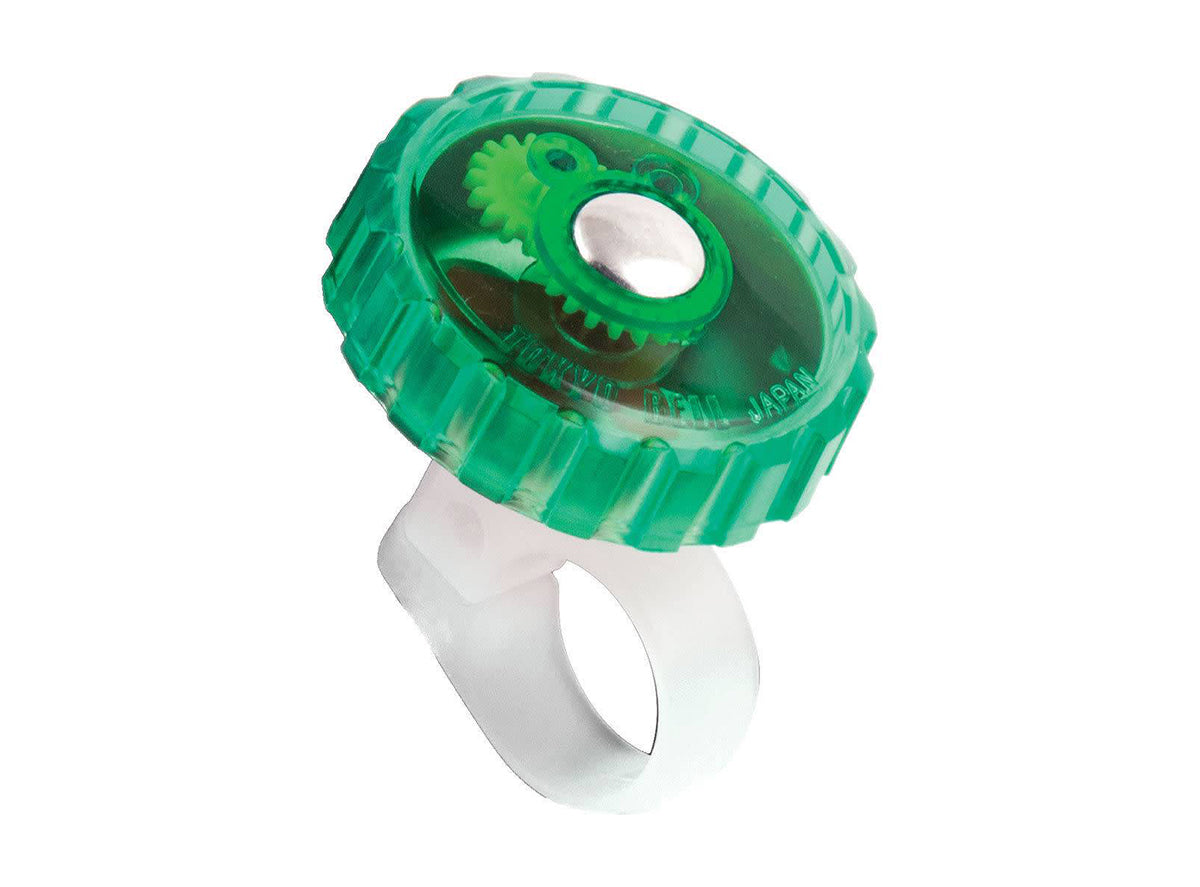 Mirrycle Incredibell Jellibell - Translucent Green Translucent Green Fits 21.0 to 22.5 mm Handlebars