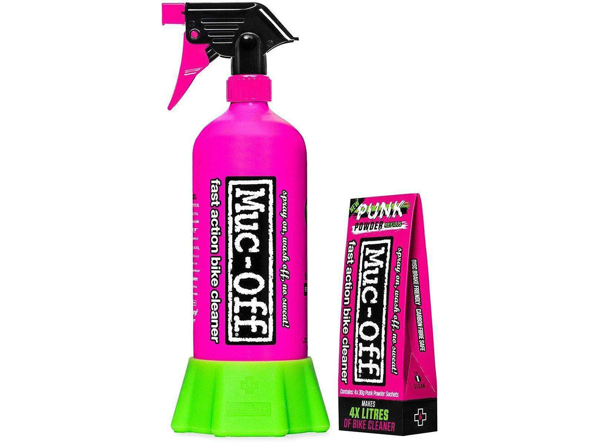 Muc-Off Punk Powder Bike Cleaner - Bottle Bundle Pink