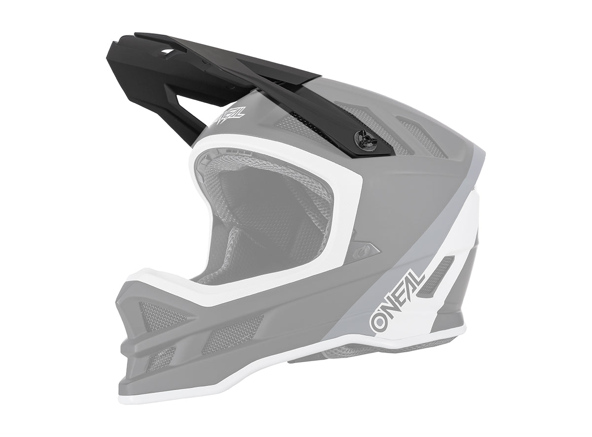 O'Neal Blade Hyperlite Replacement Visor - Charger - Black-White Black - White
