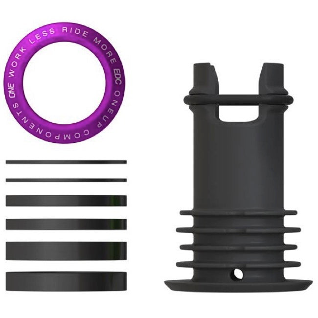 OneUp EDC Tool System Top Cap - Purple Purple