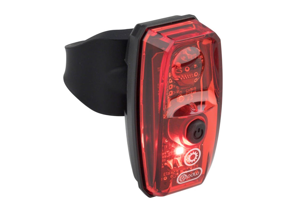 PDW Daybot 100 Tail Light - Black-Red Black - Red