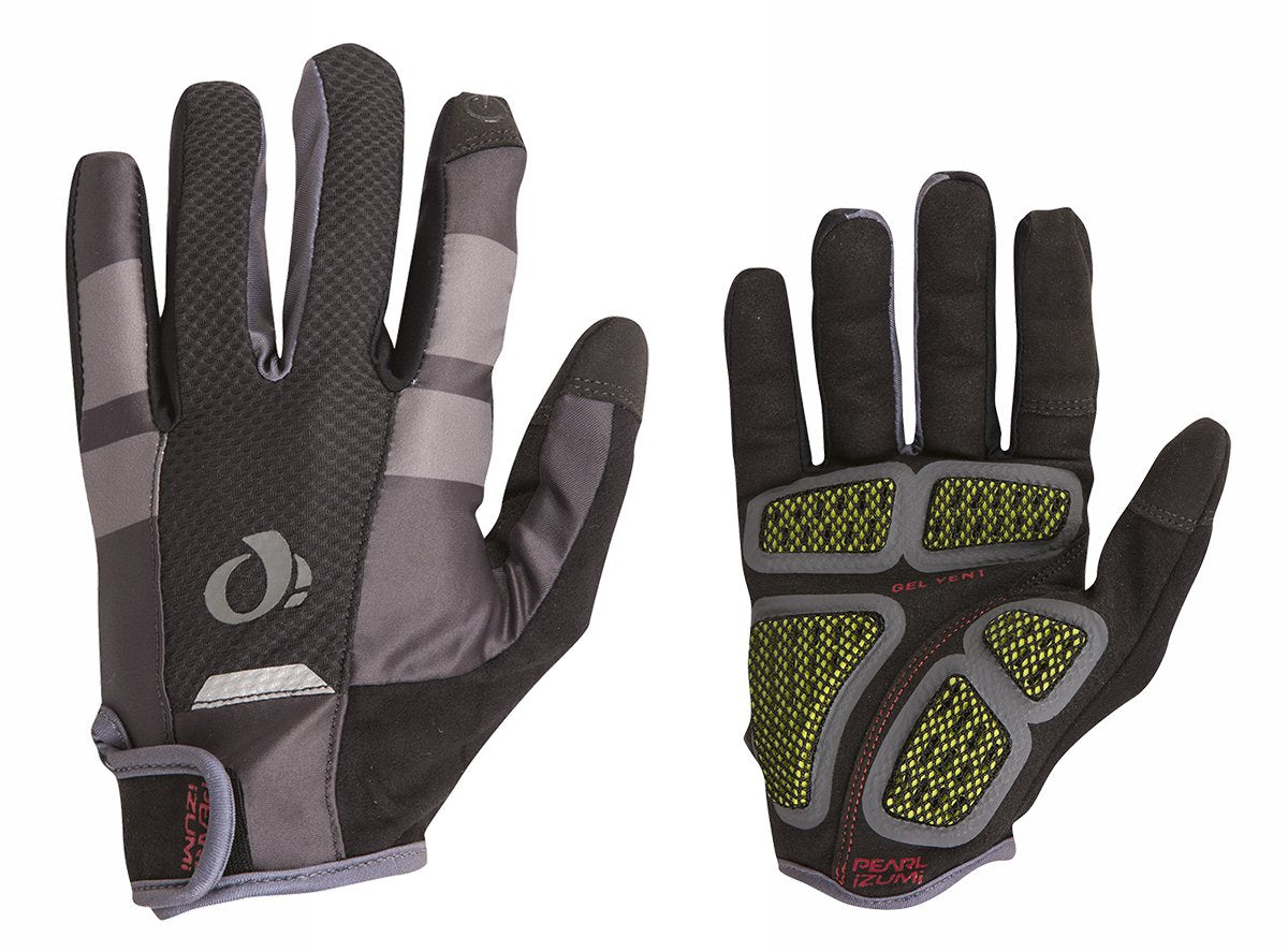 Pearl Izumi P.R.O. Gel Vent Full Finger MTB Glove - Black Black Large