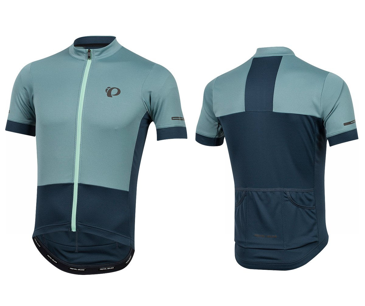 Pearl Izumi Elite Escape Short Sleeve Road Jersey - Arctic-Midnight Navy Arctic - Midnight Navy Small