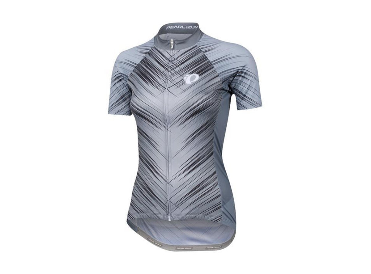 Pearl Izumi Elite Pursuit Ltd Short Sleeve Road Jersey - Womens - Crystalize Smoked Pearl Crystalize Smoked Pearl Large