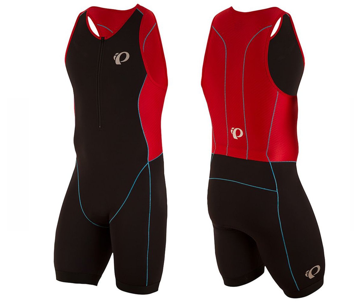 Pearl Izumi Elite Pursuit TRI Suit - Black-True Red Black - True Red Small