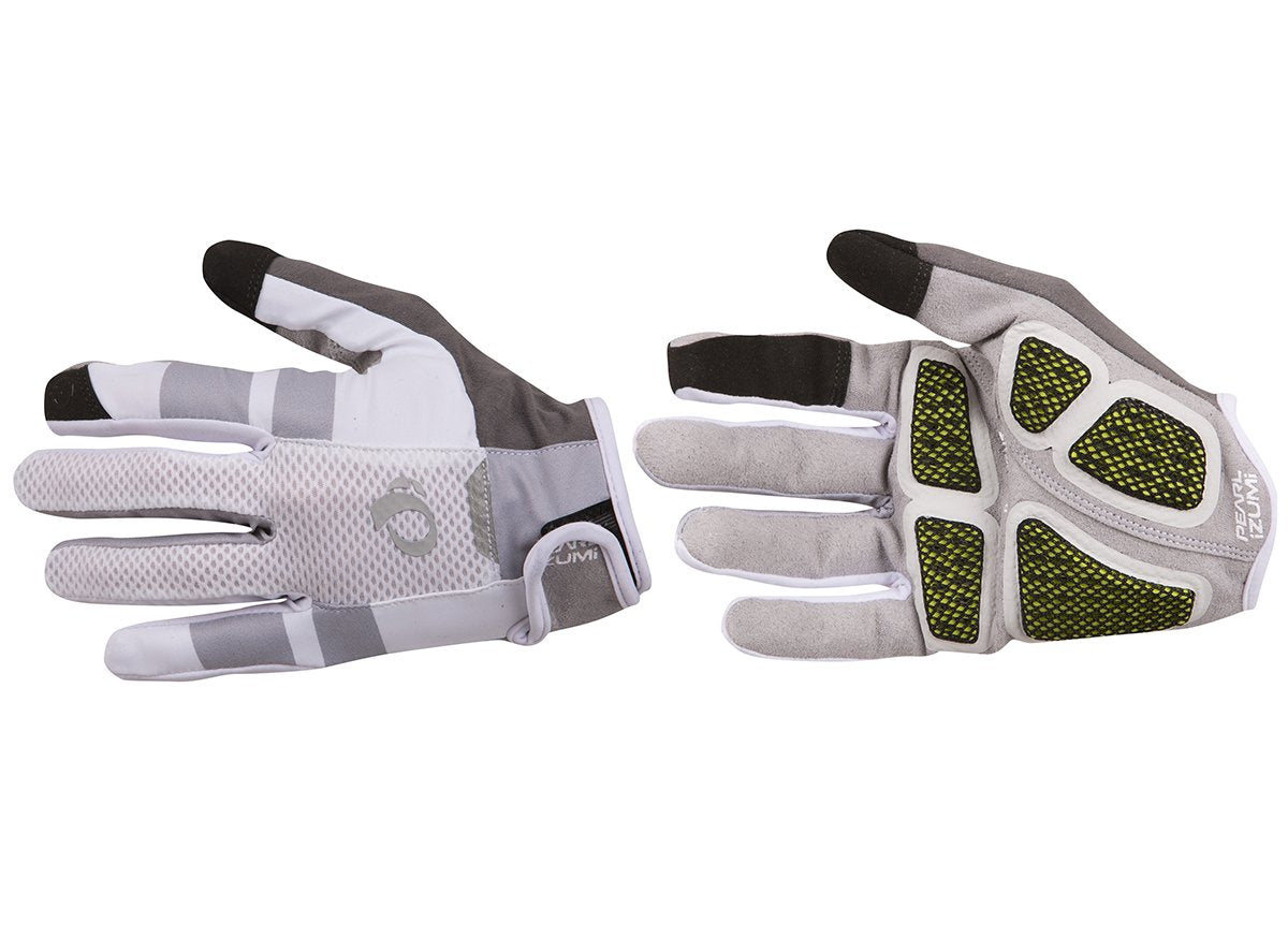 Pearl Izumi Pro Gel Vent Full Finger Glove - White White X-Small