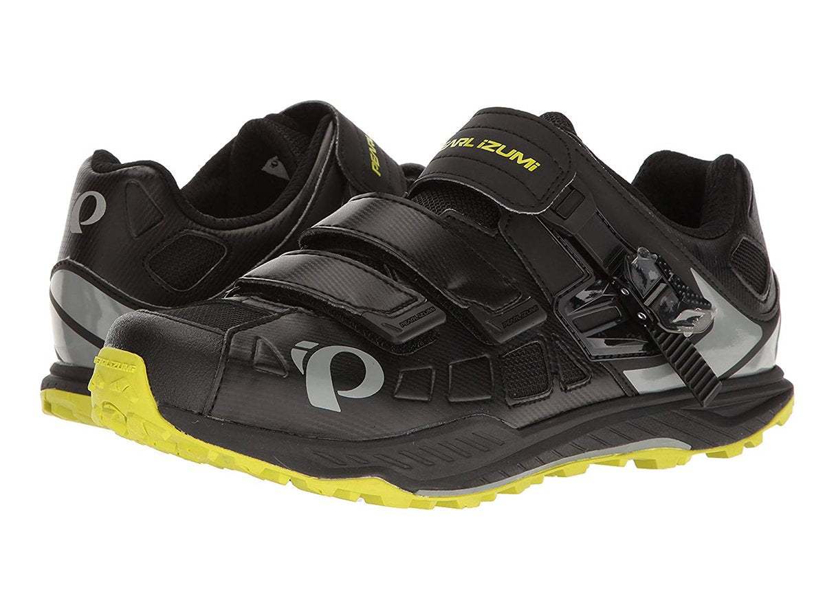 Pearl Izumi X-Alp Enduro V5 MTB Shoe - Black-Monument Gray Black - Monument Gray EU 39