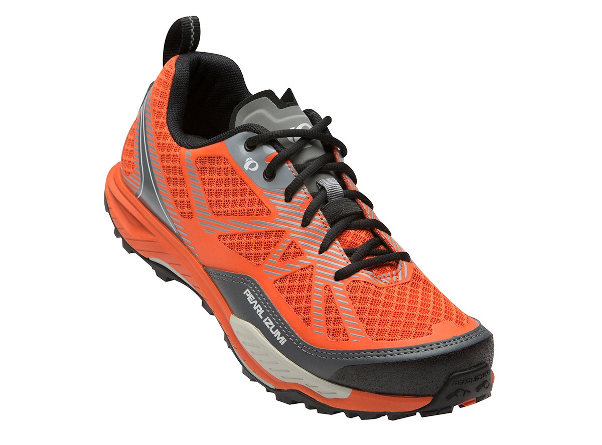 Pearl Izumi X-Alp Seek VII MTB Shoe - Red Orange Red Orange EU 38