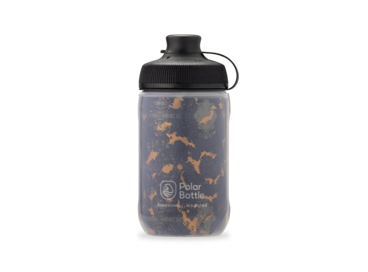 Polar Bottles Breakaway® Muck Insulated Shatter Water Bottle - 12oz - Charcoal-Copper Charcoal - Copper