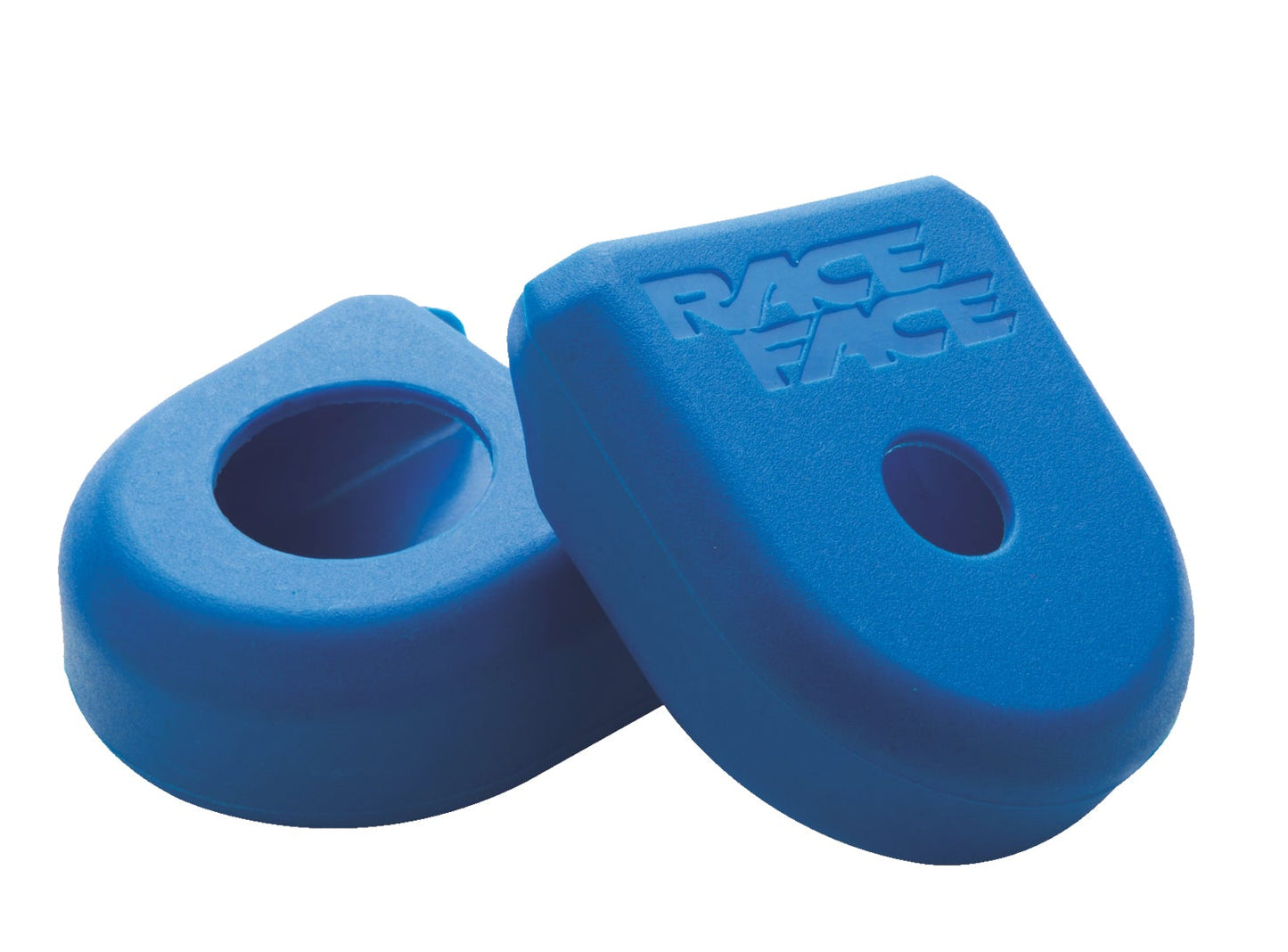 Race Face Crank Boots for Carbon Cranks - Blue Blue Pair