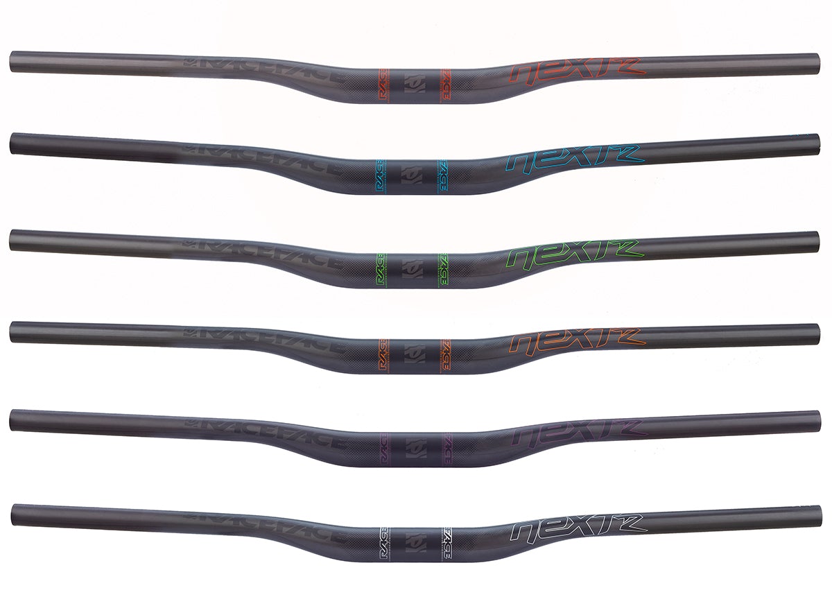 Race Face Next R 35 Riser Handlebar - Carbon-Red Carbon - Red 800mm - 35.0mm - 20mm
