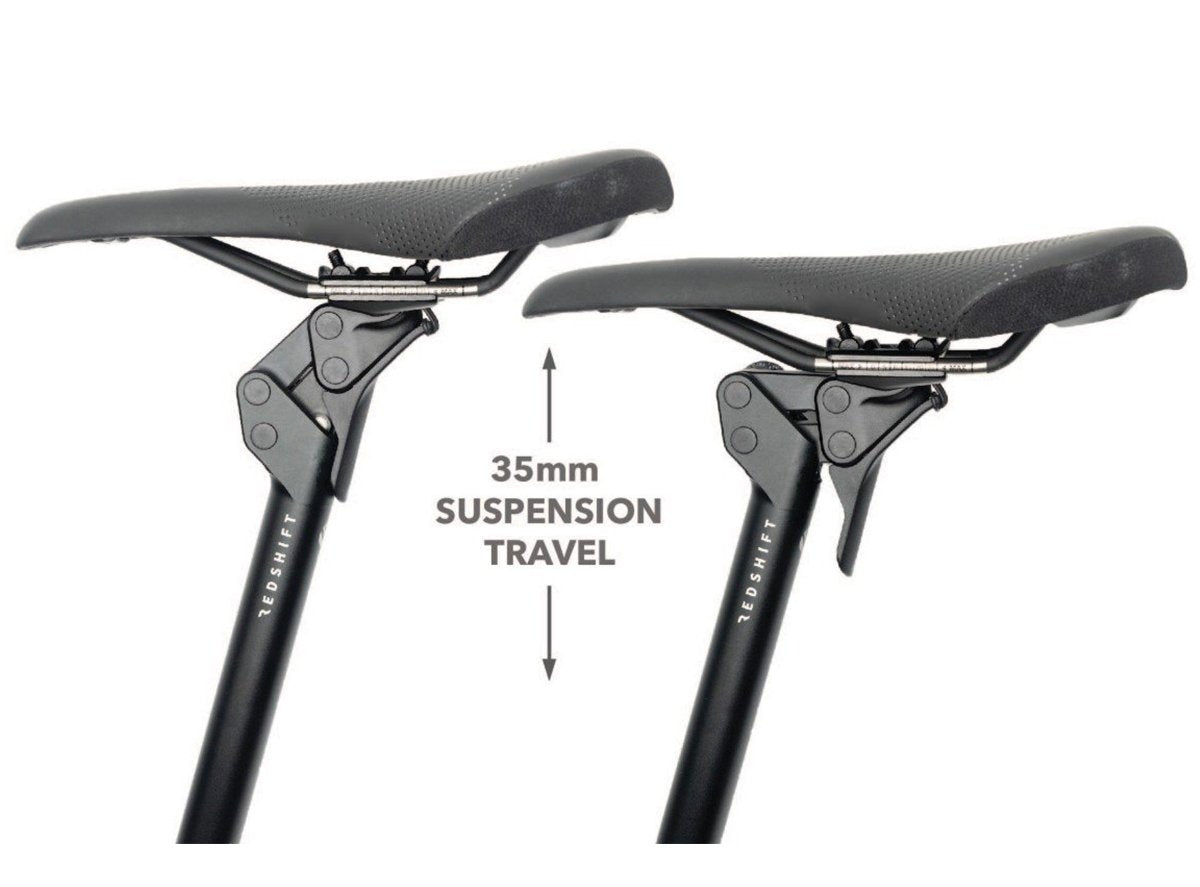 Redshift ShockStop Seatpost - Black - 27.2 - Black