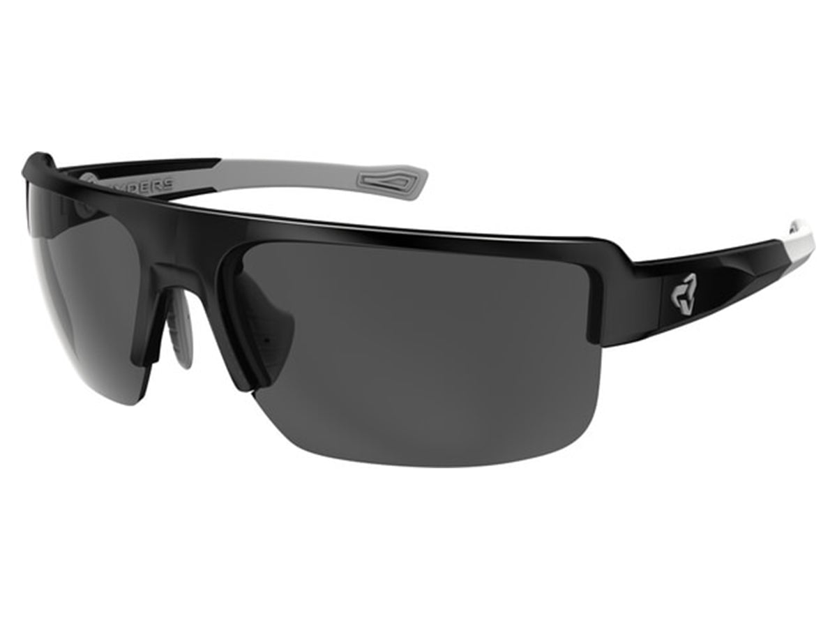 Ryders Eyewear Seventh Performance Sunglasses - Black-Gray Black - Gray Frame Black Grilamid TR90 - Standard Gray