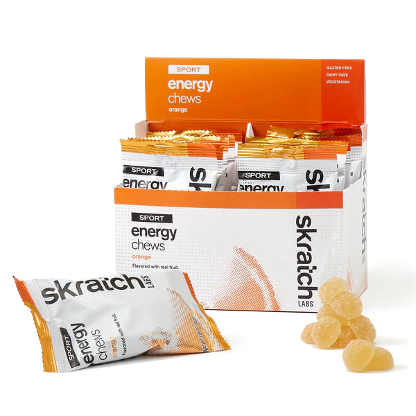 Skratch Labs Sport Energy Chews - Orange Orange 10 Pack