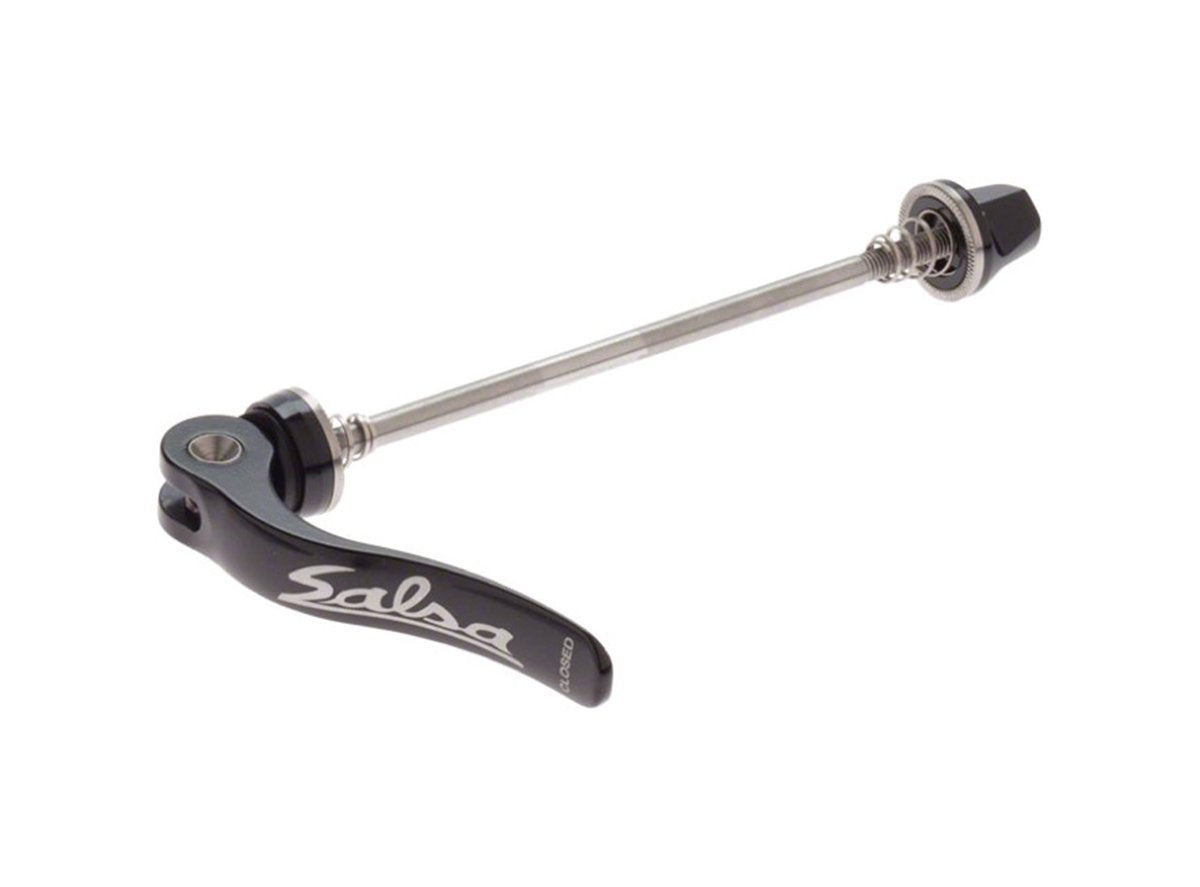 Salsa Front Stainless Flip-Off Front Quick Release - Black Black 100mm