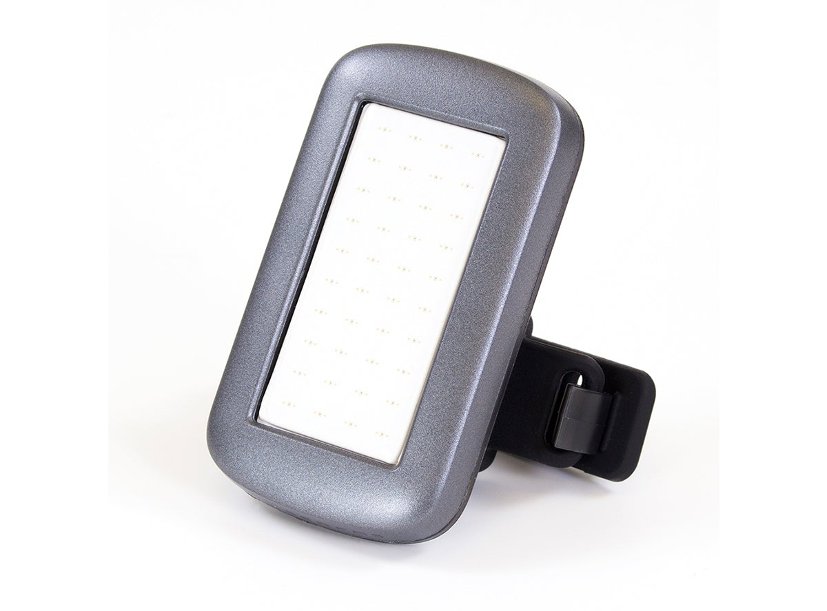 Serfas Flat Panel USB LED Tail Light - Gray Gray