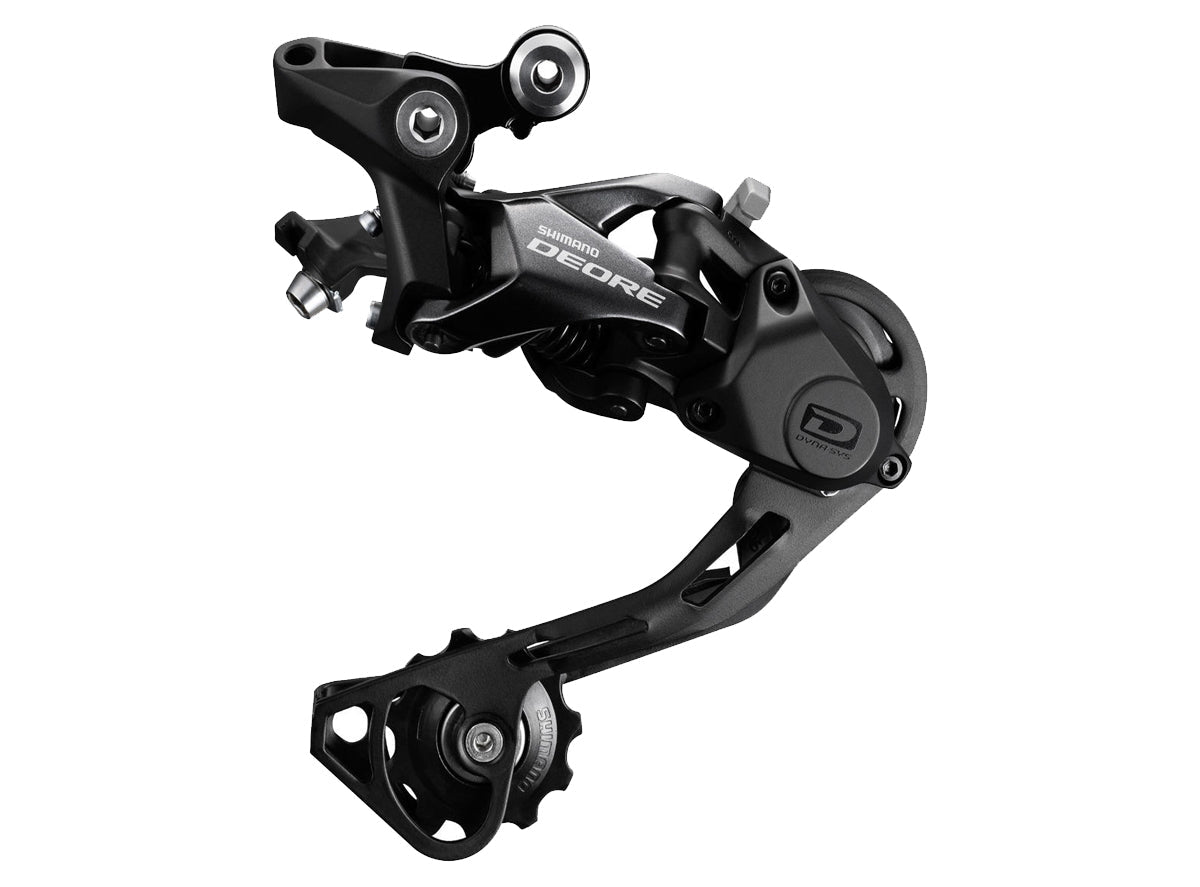 Shimano Deore M6000 Shadow+ 10 Spd MTB Rear Derailleur Black Long Cage