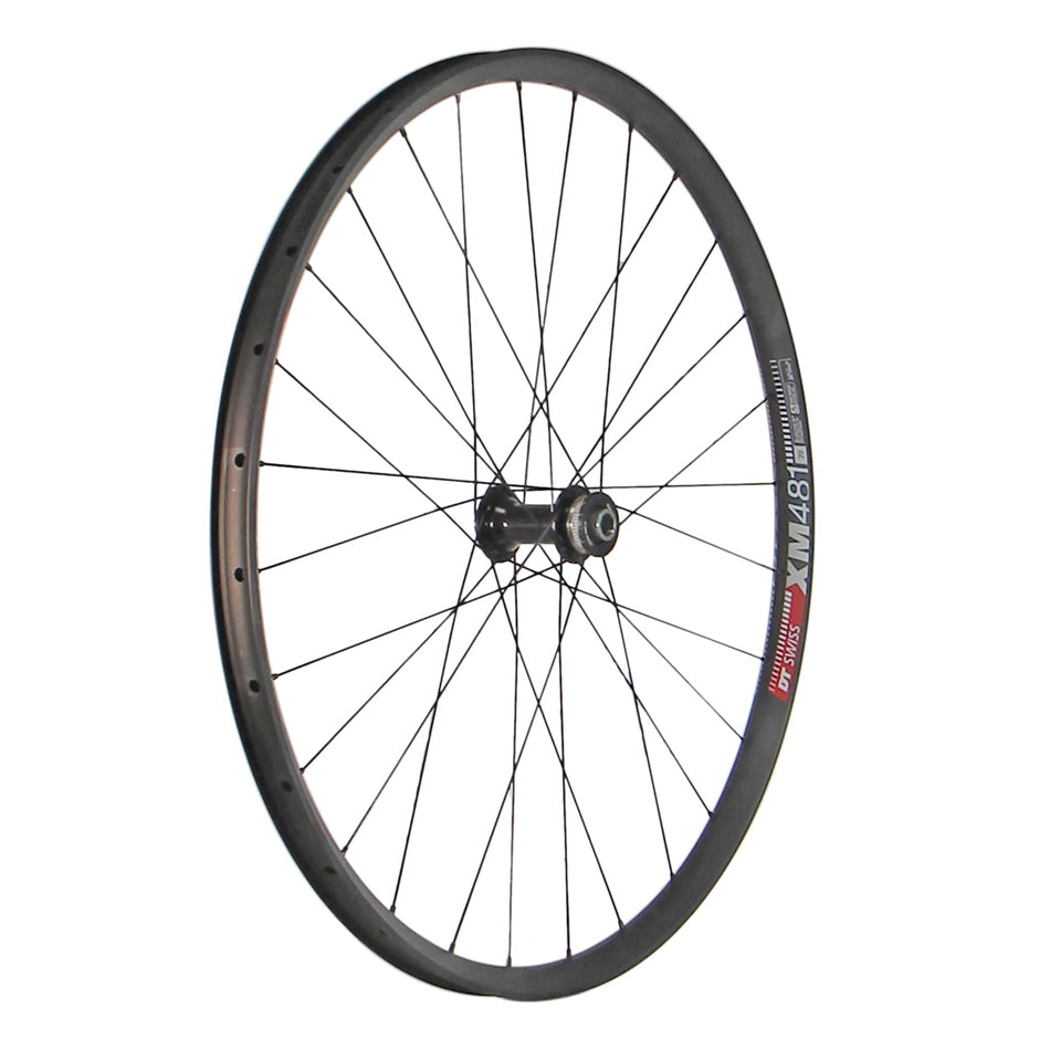 Shimano MT901B on DT XM481 29" MTB Wheel - Front Black 15x110mm