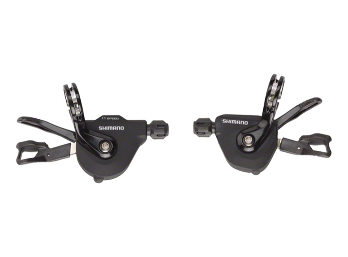 Shimano RS700 11 Spd Double Flat Bar Road Shifter Set Black Set