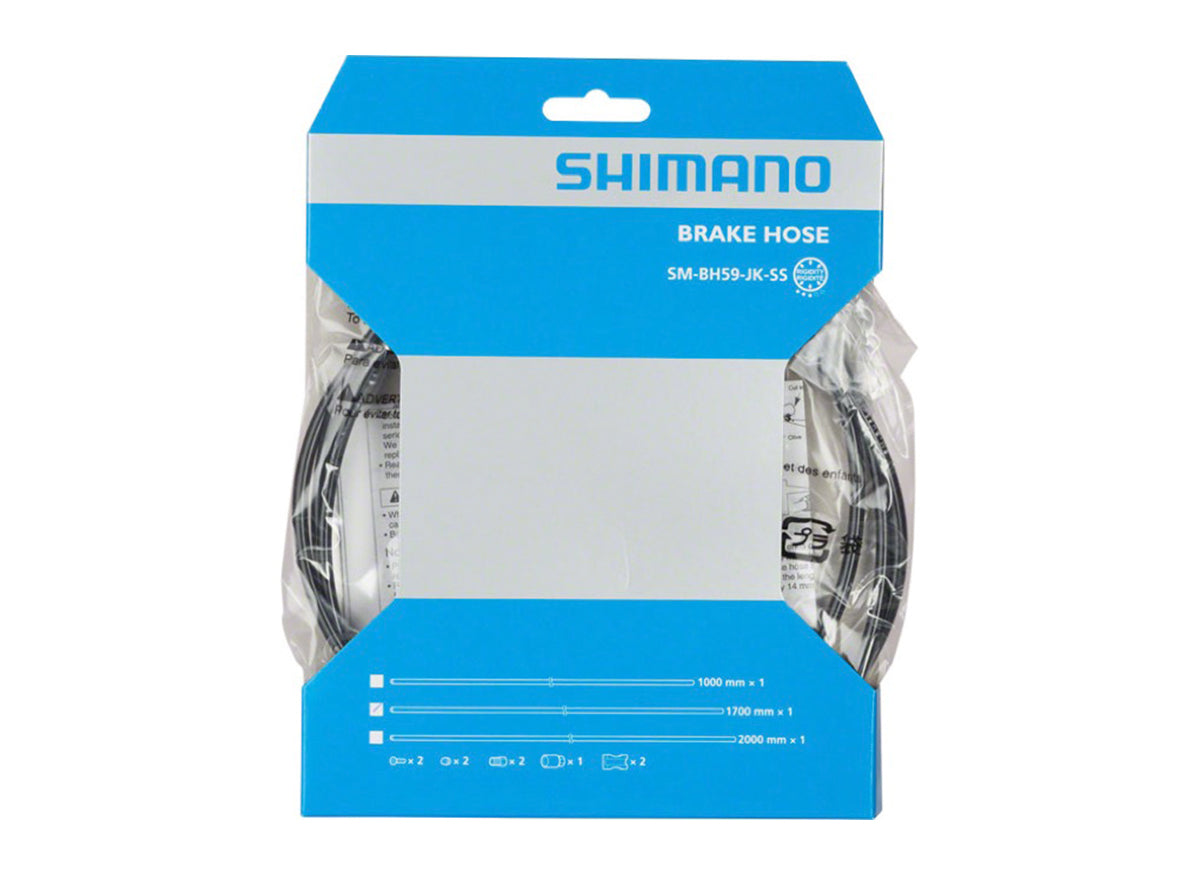 Shimano BH59-JK-SS Disc Brake Hose Kit - Ultegra RS685/RS785 Black 1700mm