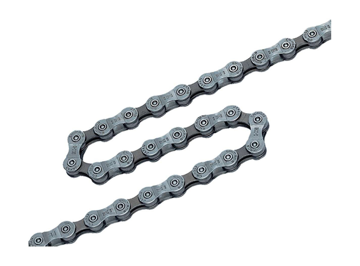 Shimano HG53 9 Speed Chain - 20pc Bulk Pack Gray - Brown 116 Links