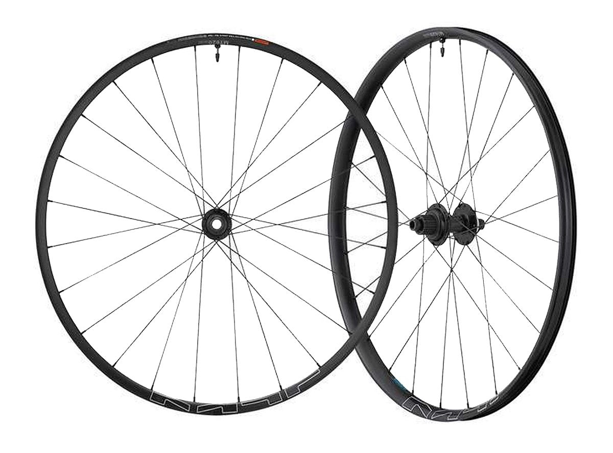 Shimano MT620 Boost 27.5" MTB Wheelset Black 15x110 Front & 12x148mm Rear - Microspline - 12 Speed Tubeless