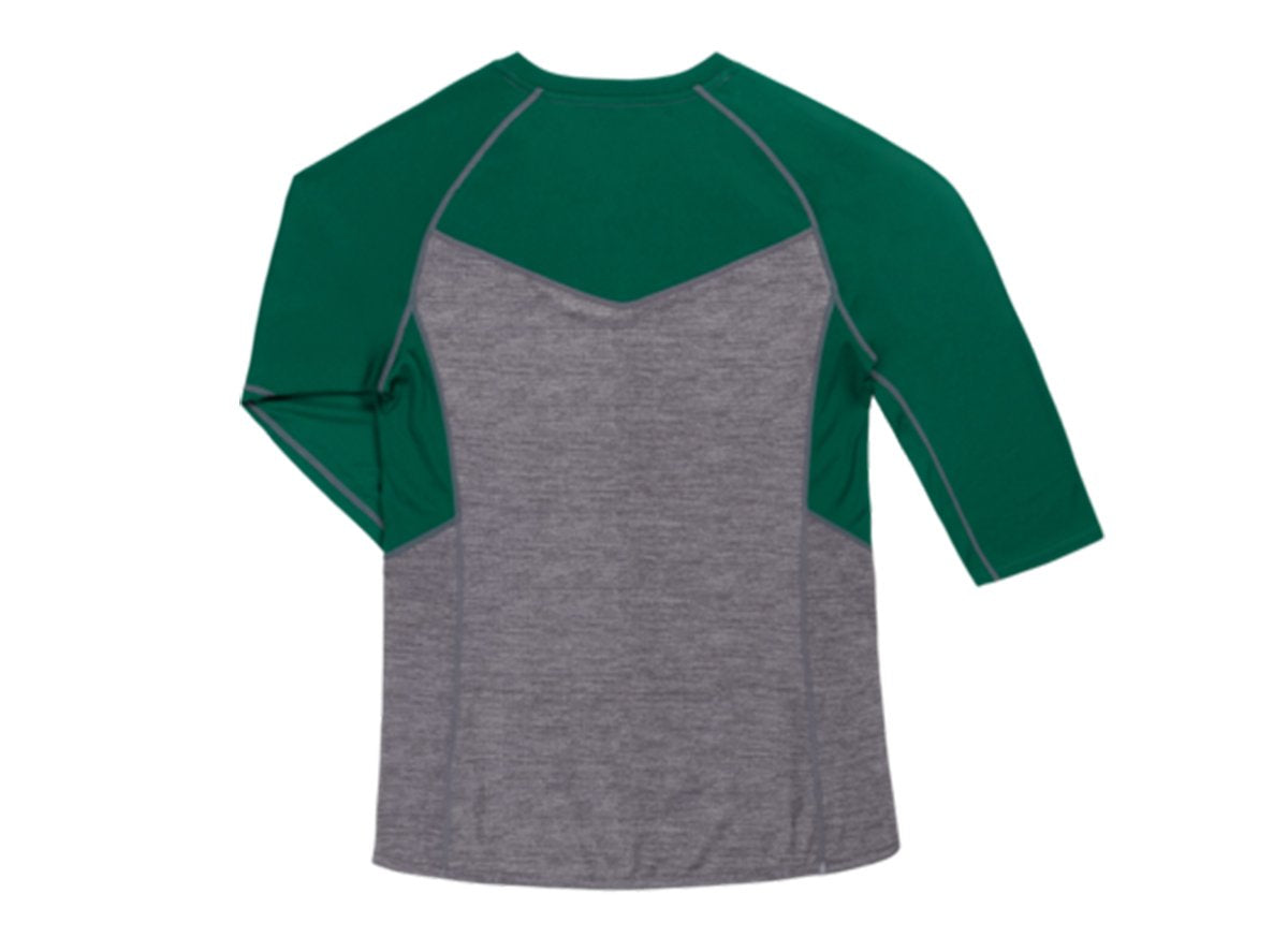 Sombrio Vista Long Sleeve MTB Jersey - Womens - Evergreen Heather