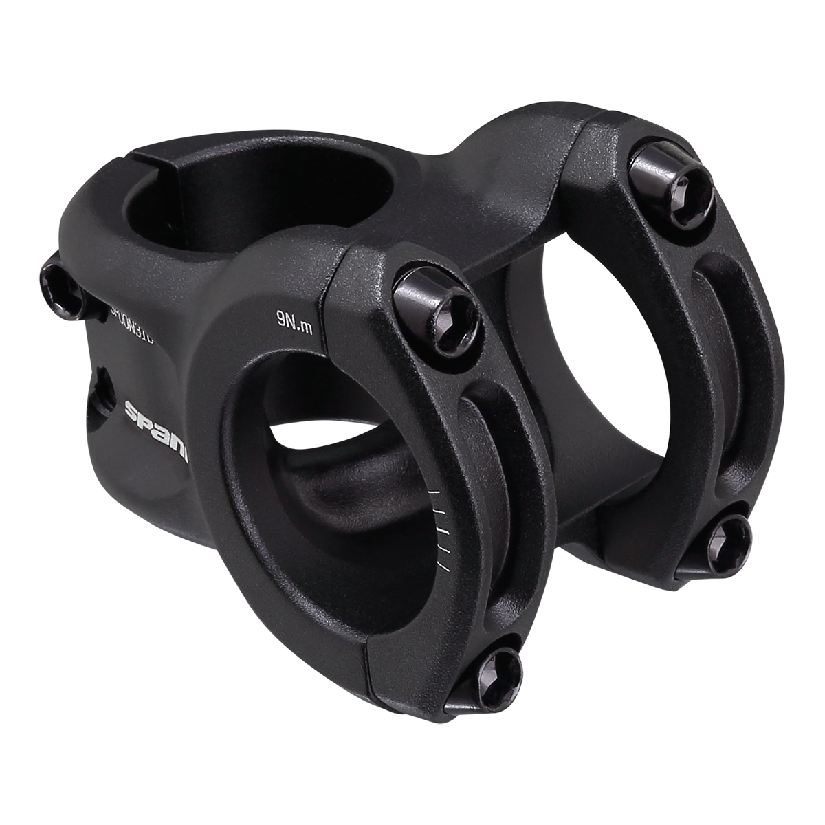 Spank Spoon 350 MTB Stem - Black Black 1.1/8" 35mm