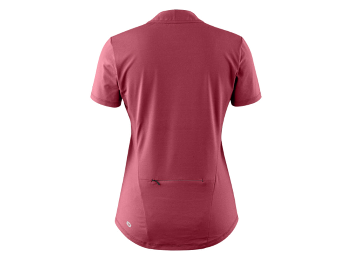 Sugoi Ard Short Sleeve Jersey - Womens - Cherry Blossom Red