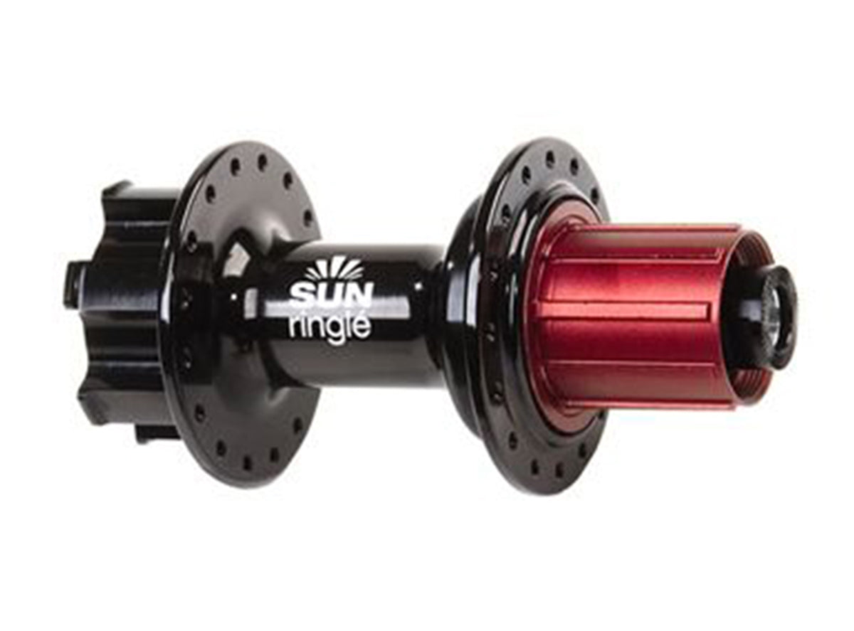 Sun Ringle Jumping Flea MTB Disc Hub - Rear - 32h - 135x12mmTA - Black Black 12x135mmTA 32h