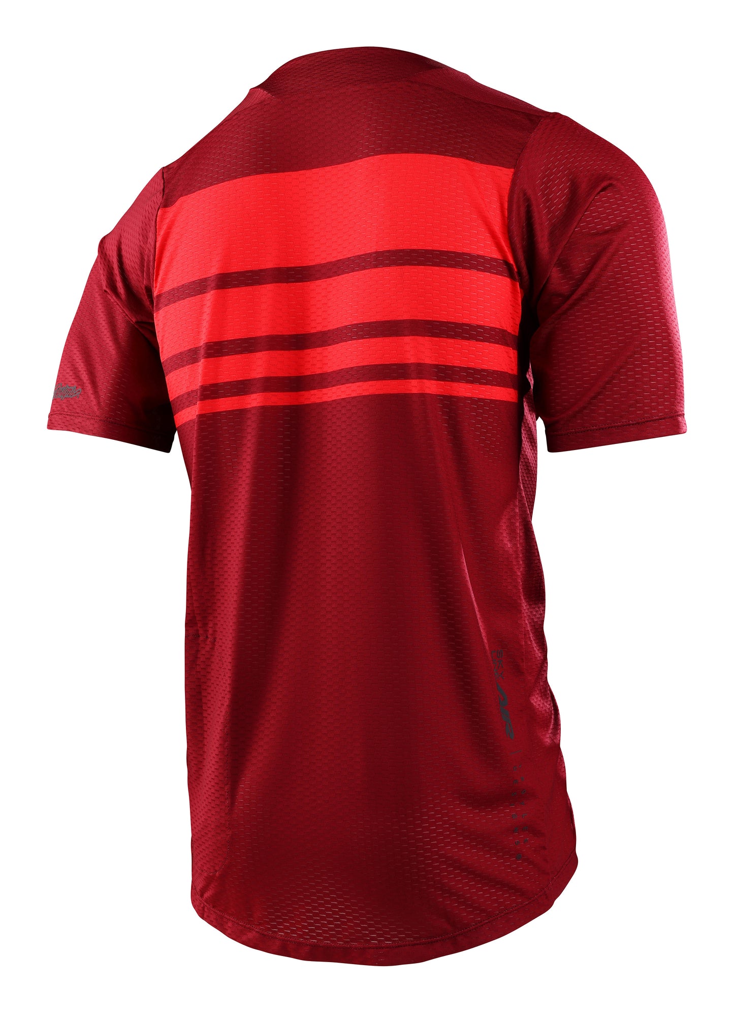 Troy Lee Designs Skyline Air Short Sleeve MTB Jersey - Stacks - Syrah